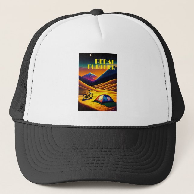 Casquette Pedal Autres Monts Bikepacking (Devant)