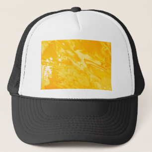 Casquette Peinture Abstraite Jaune Art Abstrait Bac Abstrait