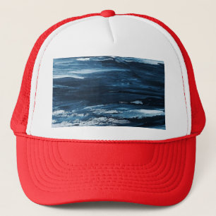 Casquette peinture au sel de mer
