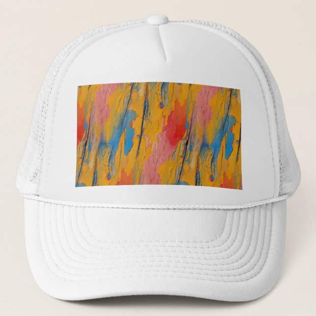 Casquette Peinture colorée (Devant)