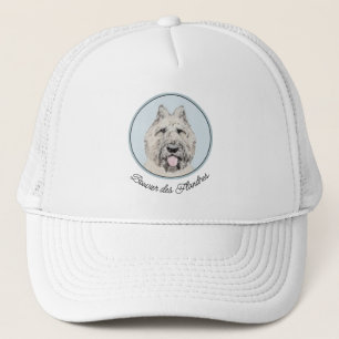 Casquette Peinture de Bouvier des Flandres - Art original de