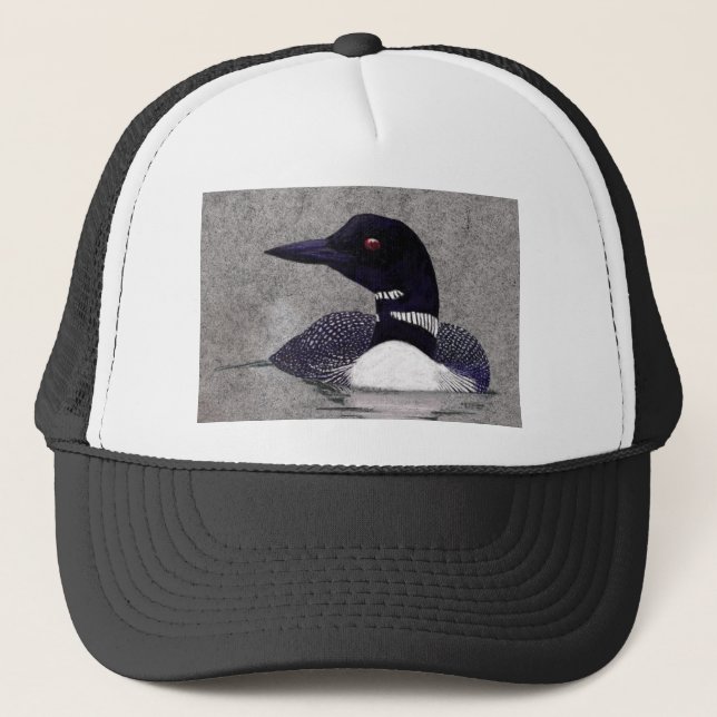 Casquette Peinture de loon (Devant)