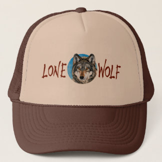 Casquette Peinture de loup solitaire