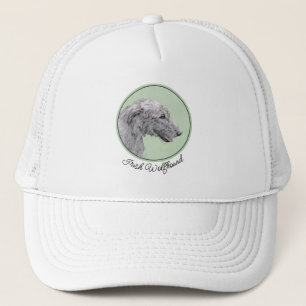 Casquette Peinture de Wolfhound irlandais - Joli art origina