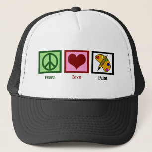 Casquette Peinture Peace Love