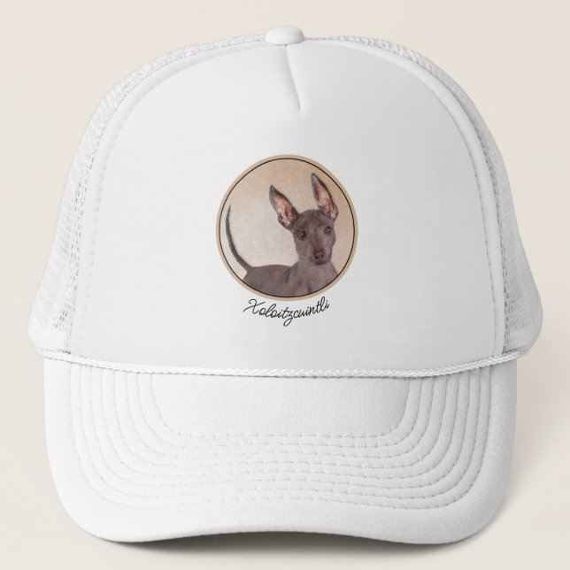 Casquette Peinture Xoloitzcuintli - Cute Original Chien Art (Devant)