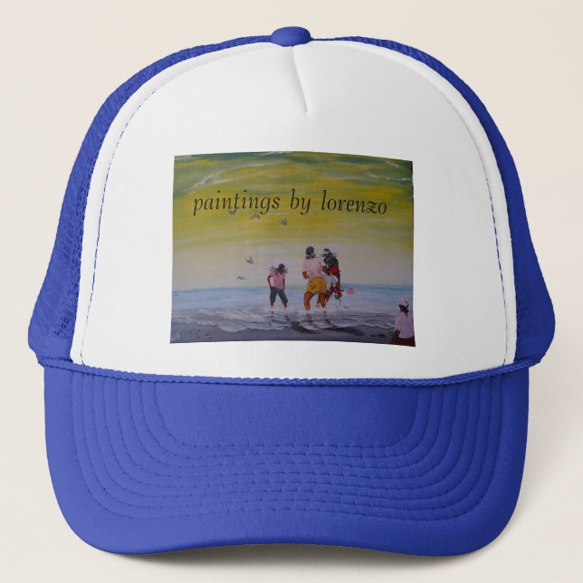Casquette peintures par Lorenzo (Devant)