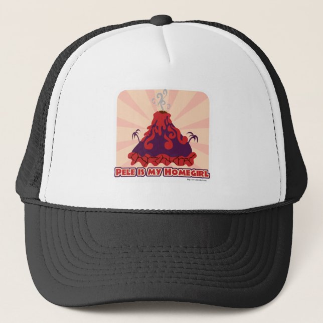 Casquette Pele Volcano déesse Hawaii Tourisme (Devant)