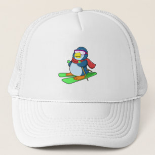 Casquette Penguin en ski avec Ski Scarf & Lunettes de soleil