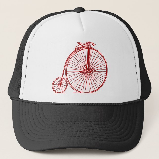 Casquette Penny Farthing - Ruby Red (Devant)