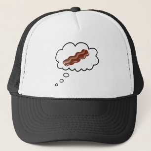Casquette Penser à Bacon drôle Trucker Chapeau