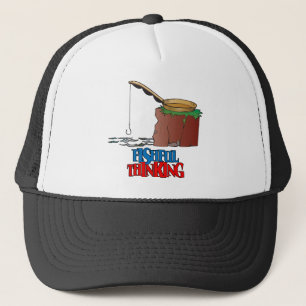 Casquette Penser amusant Pêche