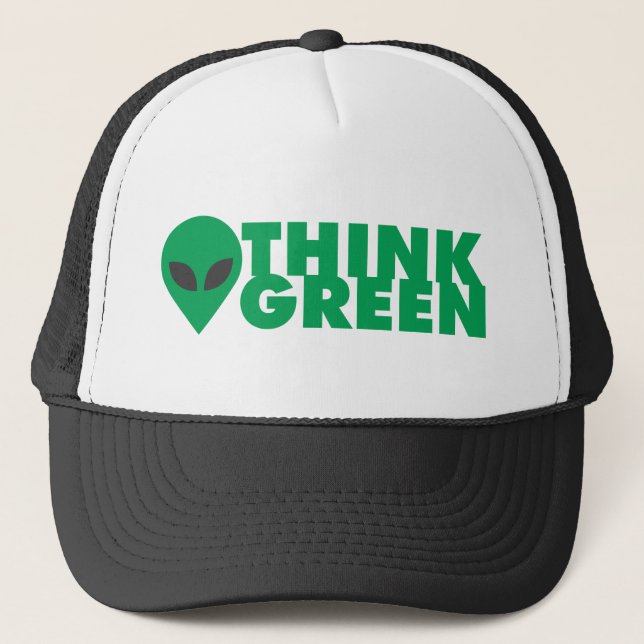 Casquette Pensez le vert (Devant)