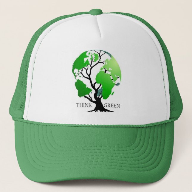 Casquette Pensez le vert (Devant)