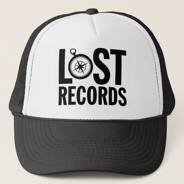 Casquette perdu de boussole de disques (Devant)
