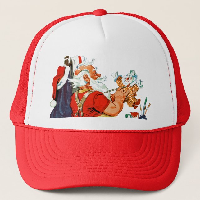 Casquette Père Noël au travail (Devant)