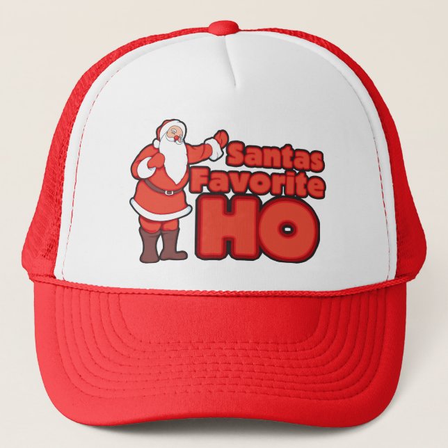 Casquette Père Noël Favori HO (Devant)
