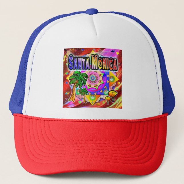 Casquette père Noël Monica Tropical Friends (Devant)