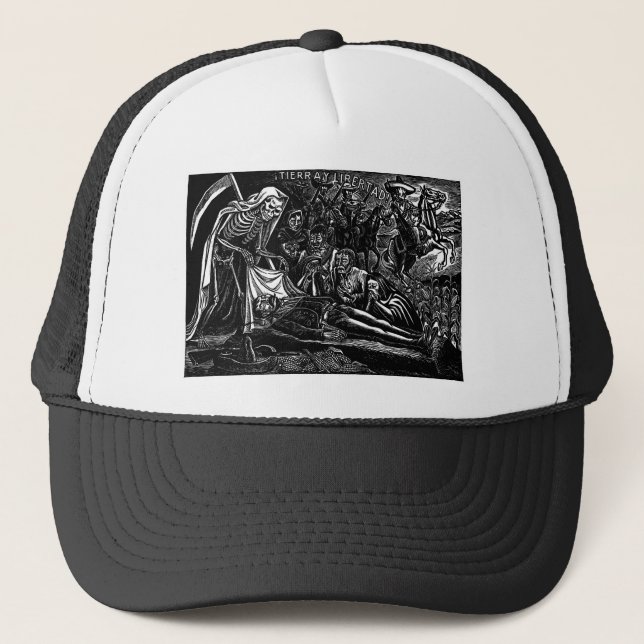 Casquette Père Noël Muerte et le soldat C. Mexique 1951 (Devant)