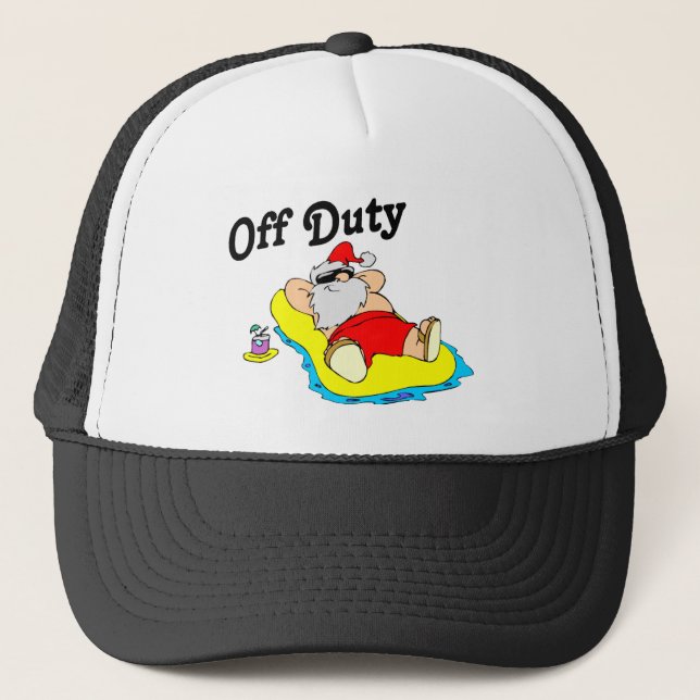 Casquette Père Noël qui n'est pas de service (prendre un (Devant)