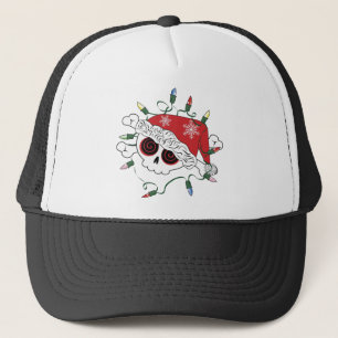 Casquette Père Noël Skull