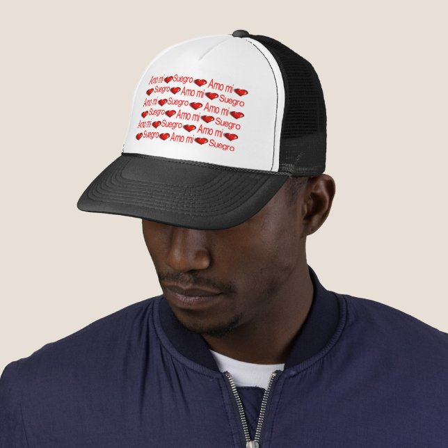 Casquette Père Suegro en droit Chapeau de camion espagnol (En situation)