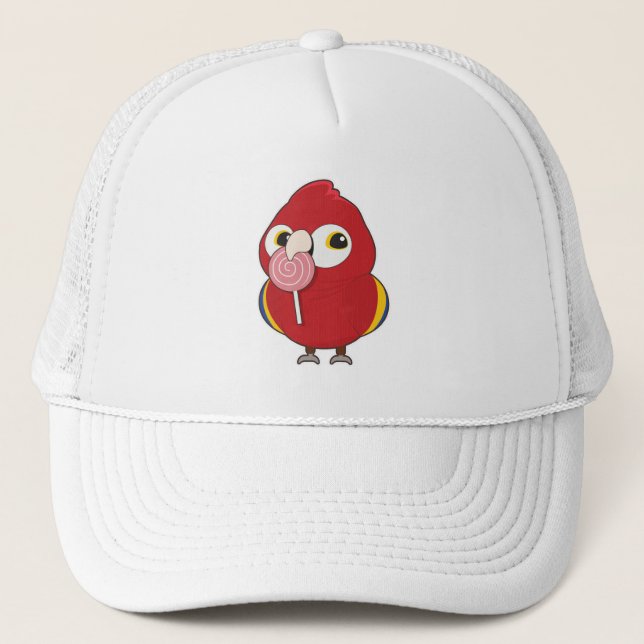 Casquette Perroquet avec Lollipop (Devant)