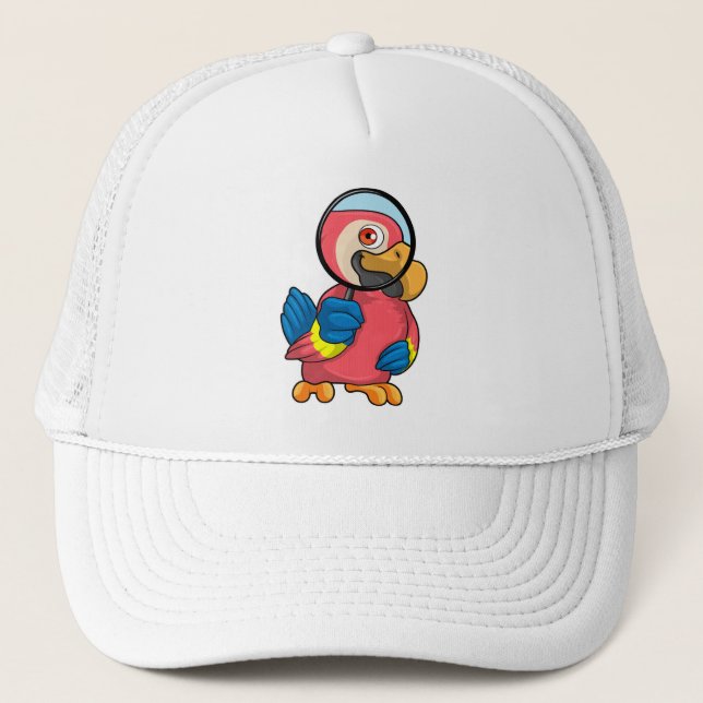 Casquette Perroquet avec verre de nivellement (Devant)