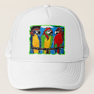 CASQUETTE PERROQUETS PIRATES