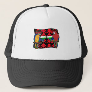 CASQUETTE PERROQUETS PIRATES