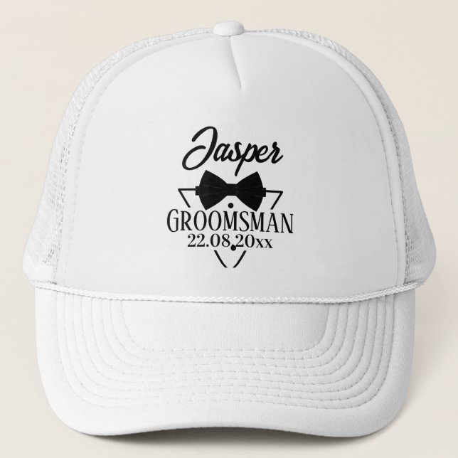 Casquette Personalized for Groomsman (Devant)