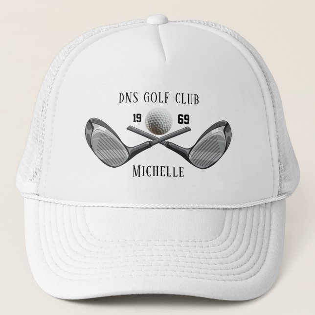 Casquette Personalized Golf Club Name Classic (Devant)