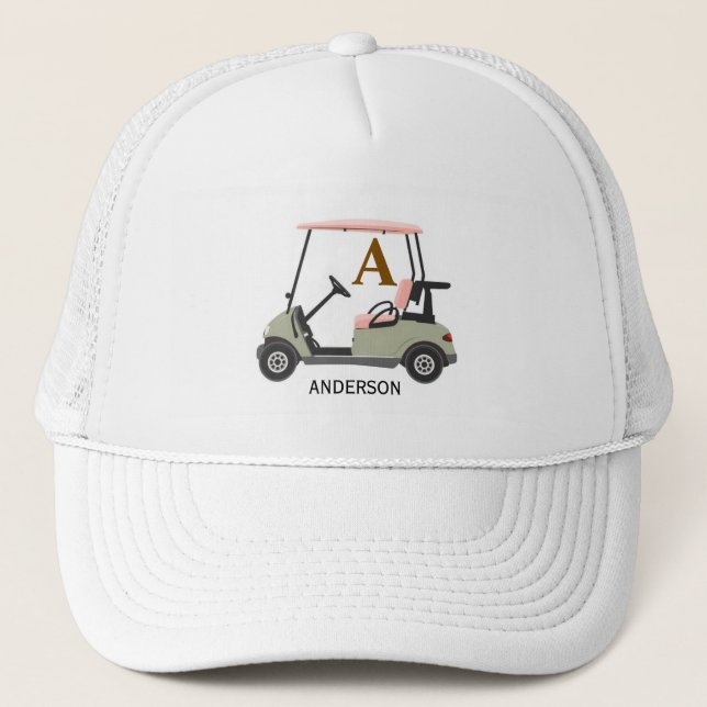 Casquette Personalized Golf Club Name Trucker Hat 2026 (Devant)