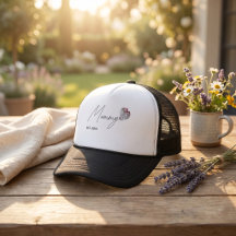 Personalized Mommy EST. Year Trucker Hat for MOM