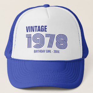 Casquette Personnalisation vintage 30e 40e 50e Escouade du 6