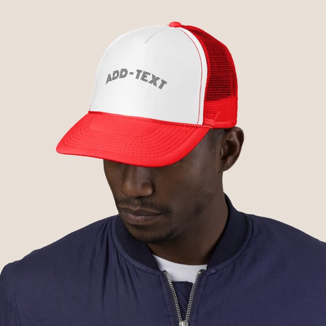 Casquette Personnalisé AJOUTER TEXTE Imprimé Beauté élégante (En situation)