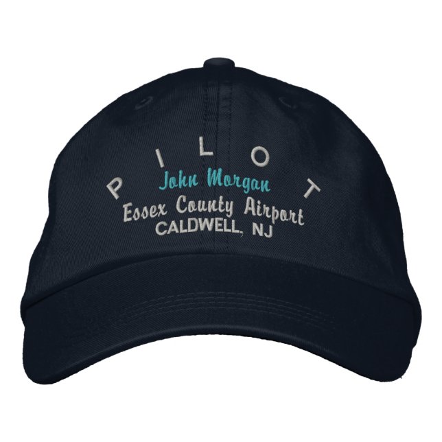 Casquette personnalisé Aviateur pilote (Devant)