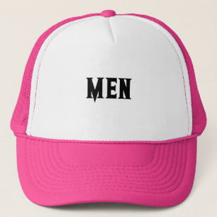 Casquette Personnalisé Homme Nom du texte Joli beau blanc et