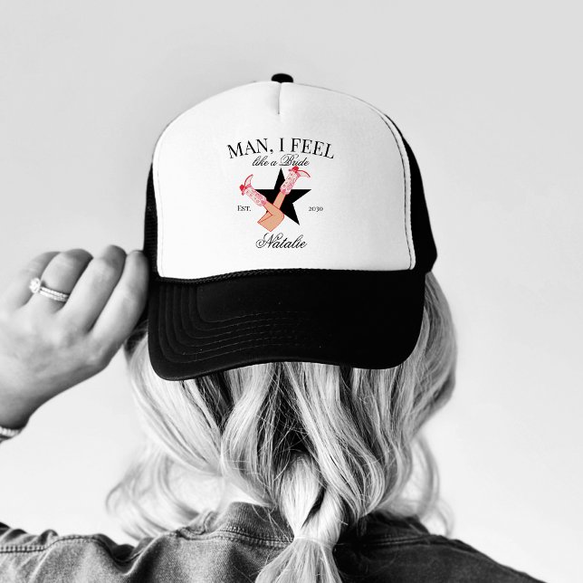 Casquette Personnalisé Je Me Sens Comme Une Femme Femme Bach (Créateur téléchargé)