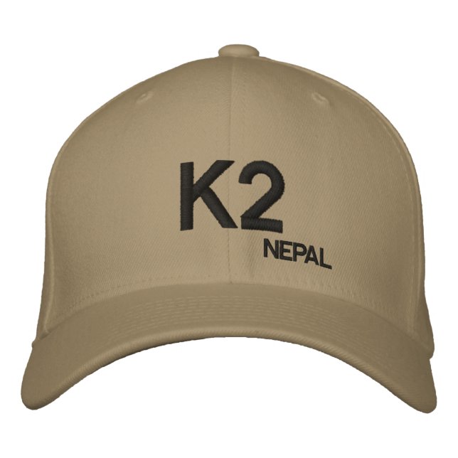 Casquette personnalisé K2 Mountain Nepal (Devant)