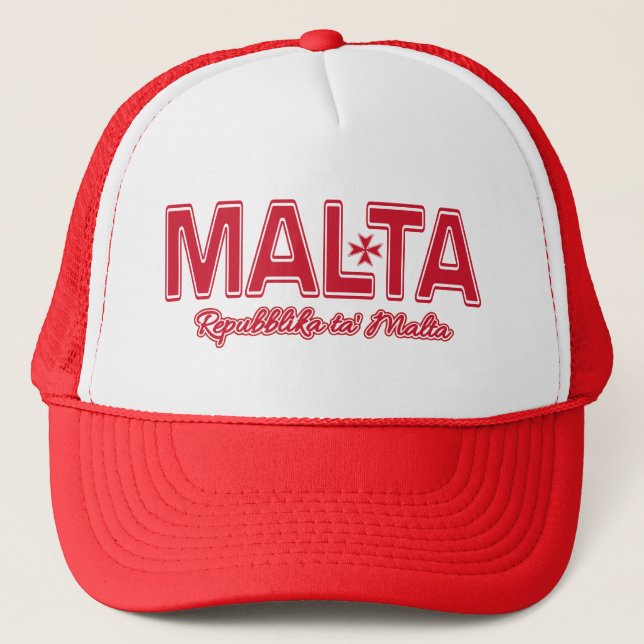 casquette personnalisé MALTA - choisissez la coule (Devant)