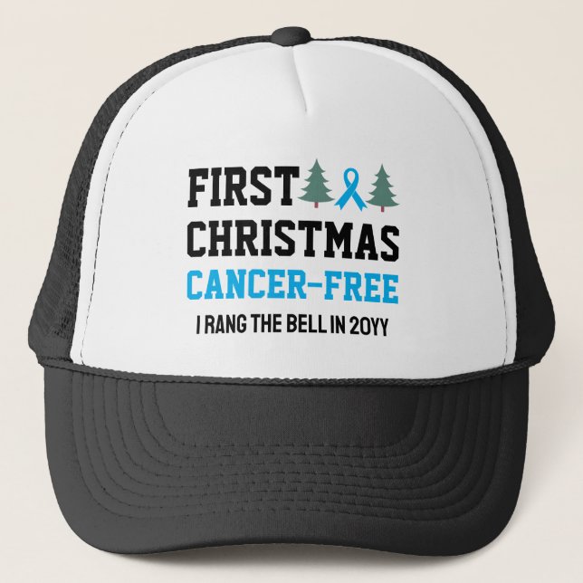Casquette Personnalisé PREMIER NOËL Cancer de la prostate Gr (Devant)