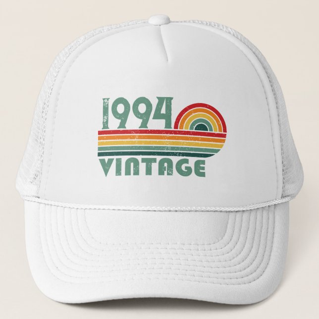 Casquette Personnalisé Trente vintage 30e anniversaire (Devant)