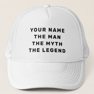 Casquette Personnaliser L'Homme Le Mythe La Légende