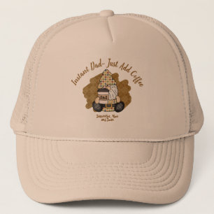 Casquette Personnaliser pour le papa amoureux du café VINT
