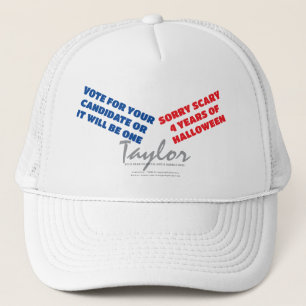 CASQUETTE PERSONNALISER VOTRE NOM-VOTE-OU SCARY 4-ANS DE HAL