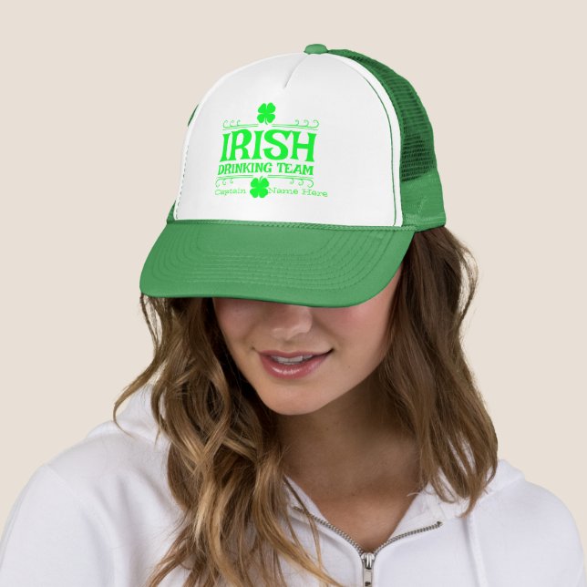 Casquette Personnalisez l'équipe de boisson irlandaise St. P (En situation)