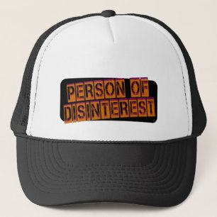Casquette Personne désintéressée