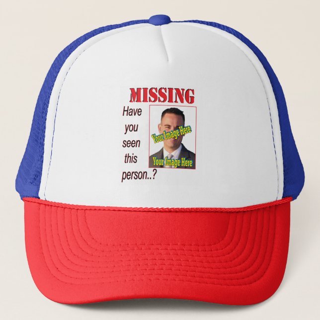 Casquette Personne disparue drôle 😂 Cadeau farfelu fabuleux (Devant)