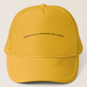 Casquette Personne ne peut uncheered avec un ballon